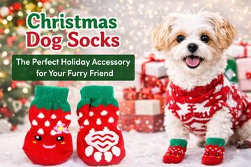 Christmas Dog Socks: The Perfect Holiday Accessory for Your Furry Friend