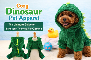 Cozy Dinosaur Pet Apparel The Ultimate Guide to Dinosaur-Themed Pet Clothing
