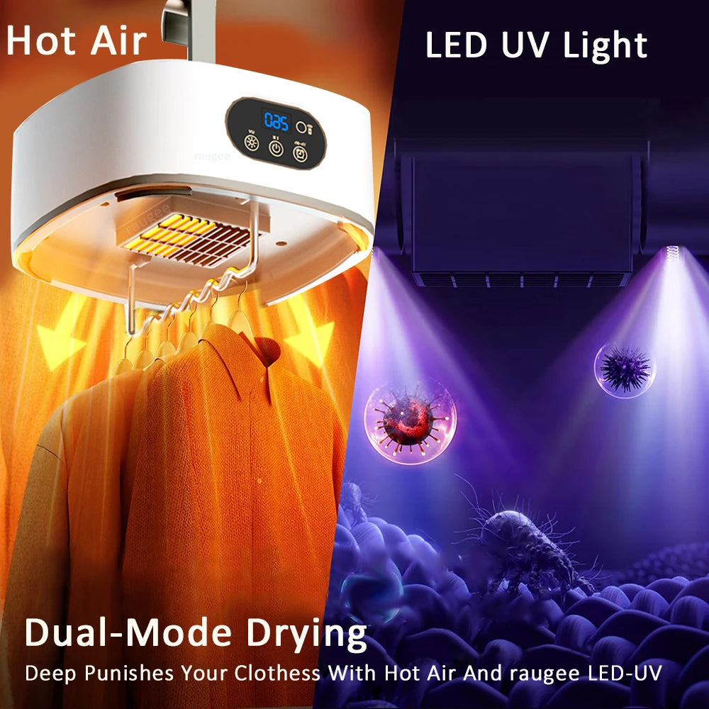 Mini Portable Clothes Dryer 600W | Travel & Apartment Use