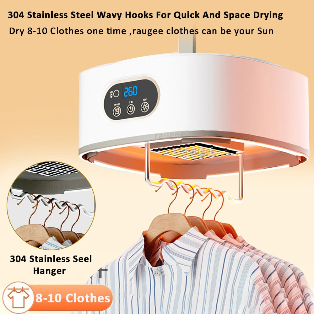 Mini Portable Clothes Dryer 600W | Travel & Apartment Use