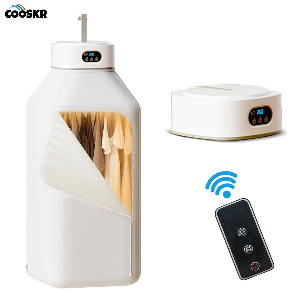 Mini Portable Clothes Dryer 600W | Travel & Apartment Use