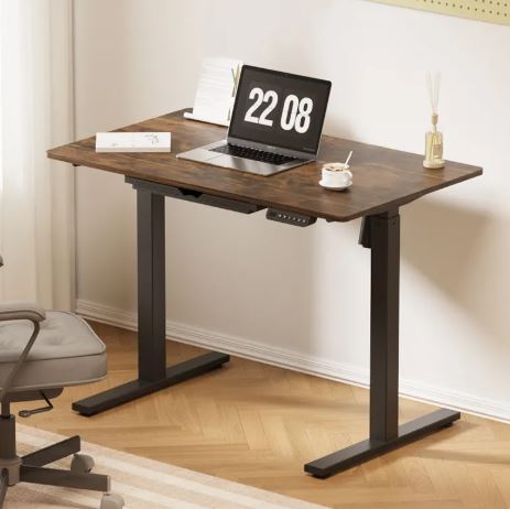 Electric Adjustable Standing Desk with Intelligent Controls | Ergonomic Height Lift Table